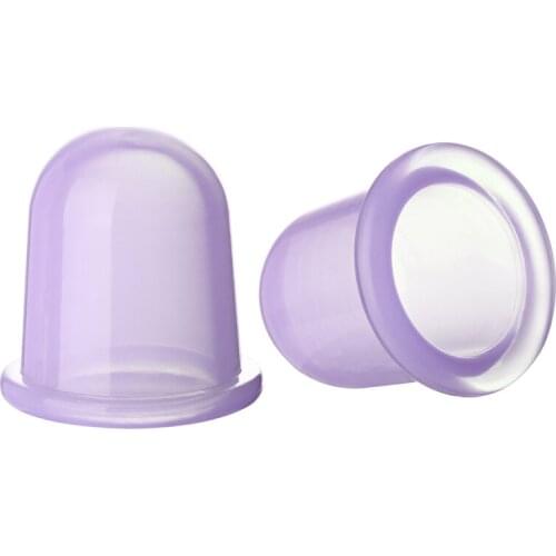 1pcs Silicone Anti Cellulite Cup Vacuum Massage Cups Body Pain Relief Massage Roller Manual Suction Cups Cupping Therapy Kit