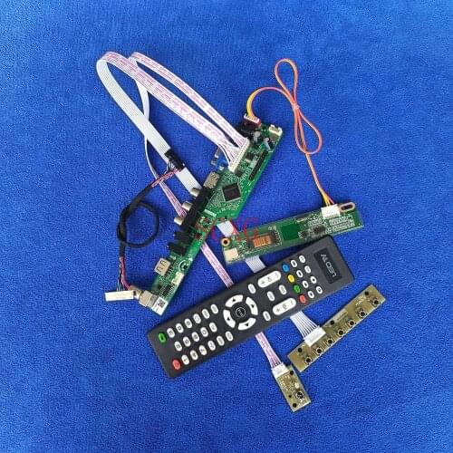 HDMI-compatible VGA AV USB 1CCFL LCD drive controller card For QD15TL01/QD15TL02/QD15TL03 Analog Signal LVDS 30-Pin Kit 1280*800