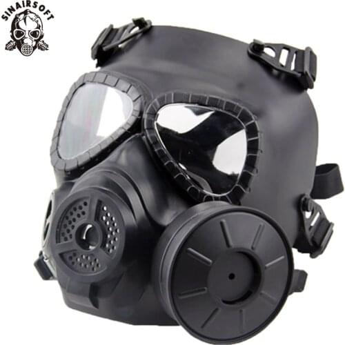 Tactical Head Masks M04 Dummy Skull Full Face Gas Mask With Fan Military Airsoft Paintball Shooting Wargame Cosplay Protection