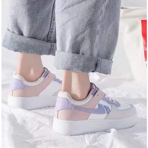 2021 white tennis womens shoes canvas sliding womens volleyball shoes flat shoes leisure Womens vulcanized shoes