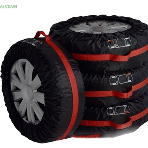 1PC Universal Car SUV 13-19"Tote Spare Tire Tyre Storage Cover 210D Oxford Cloth
