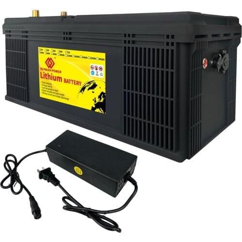 24V 80Ah LiFePO4 Lithium Iron Phosphate Battery For RV Campers Off-Road Off-grid Solar Wind Storage