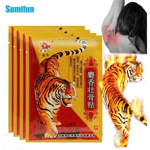 8/24Pcs Tiger Balm Arthritis Rheumatoid Pain Relief Patches Effective Muscle Sprain Joint Analgesic Stickers Medical Plasters