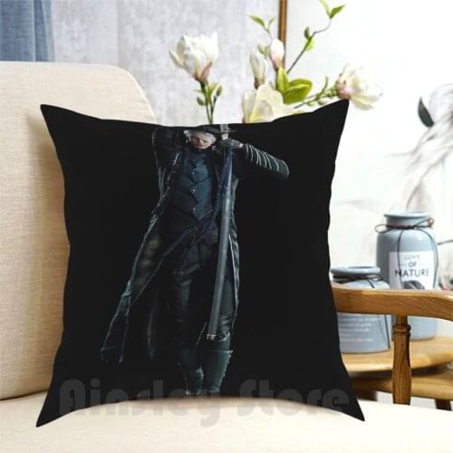 Vergil | | 5 Pillow Case Printed Home Soft Throw Pillow 5 Dmc5 Vergil Dmc Vergil Vergil Video Games Ps4 Xbox Dante Nero