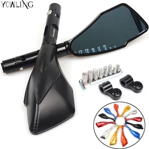 For 125 200 390 690 smc 1290 honda kawasaki yamaha tmax 530 500 r25 Motorcycle glass rearview mirrors Rear Side mirror