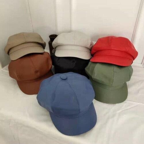 Hirigin Women's Leather Hats