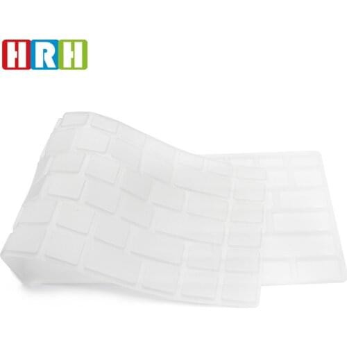 HRH 50pcs Transparent TPU Unltra-thin Custom Cover Skin Keyboard Dust Cover Protector for asus N82 U81 U82 UL30 U30