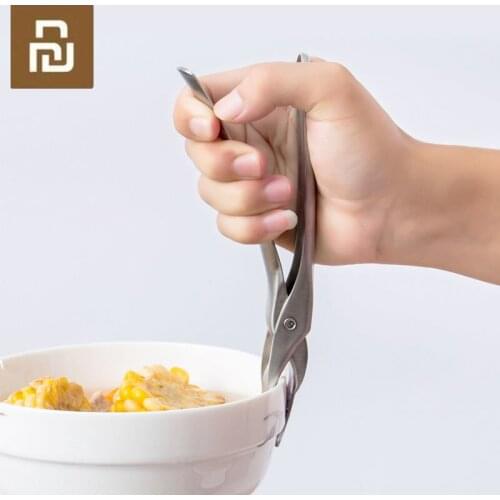 Huohou Anti-scalding Clip 304 Stainless Steel Portable Light Kitchen Prevent Scalding Hands for Smart Home Easy to operate