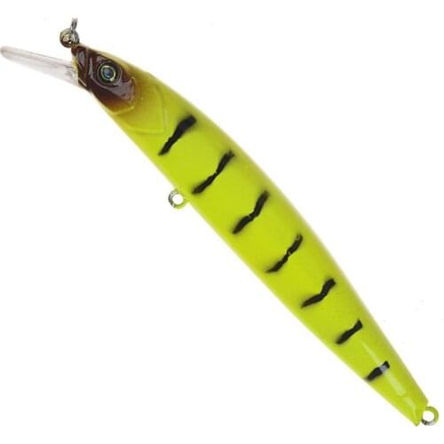 Artificial Floating Minnow 12cm/12g Freshwater Plastic Fishing Bait Diving Depth 0-2M Professional Fishing Lure Hard Bait