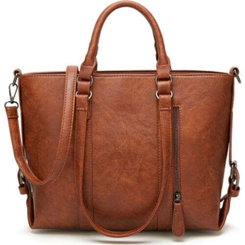 Leather Luxury Handbags Women Bags Designer Handbags Ladies Shoulder Hand Bags For Women 2020 Large Casual Tote Sac Bolsa Femini