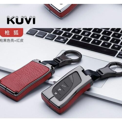 Leather Smart Key Case Cover For Lexus 2018 2019 IS ES GS LS500h NX RX LX LC RC ES350 US200 US260h UX200 UX250h Fob Car Styling