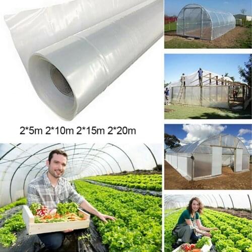 Greenhouse Film Eco-friendly Waterproof PE Plastic Cover Film for Agricultural Cultivation Greenhouse Garden Hotbeds Wholesale