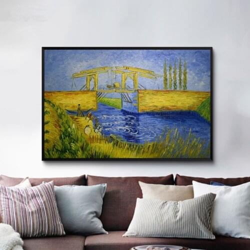 Hand painted canvas oil paintings abstract Modern wall art decorative pictures for living room van gogh painting reproductions