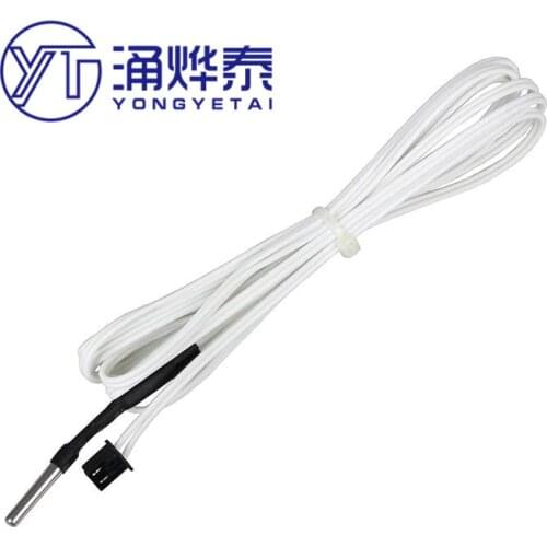 YYT Temperature measuring resistor HT-NTC100K thermistor sensor accessories hot head high temperature version 350 degrees