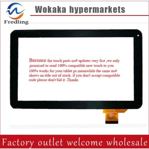 Black or white 10.1" inch Tablet touch screen digitizer glass touch panel Sensor replacement DH-0901A1-FPC10 YDT1231-A0 ZHC-166A