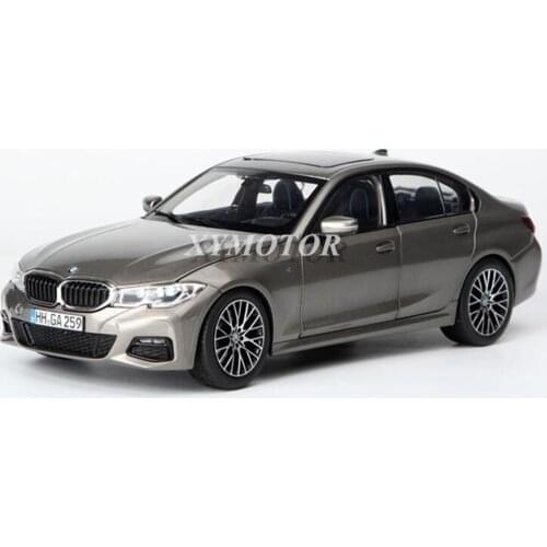 1/18 Norev For BMW 3 series G20 330i 2019 Metal Diecast Car Model Toys Gifts Gray Collection Display Ornaments
