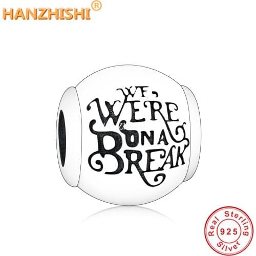 2021 Fashion 925 Sterling Silver Polished Beads Round Charm Fits Original Pandora Charm Bracelet Necklace Women Jewelry Making