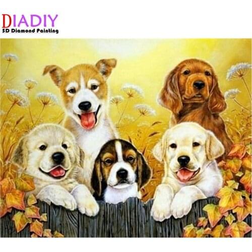 5D Diamond Painting Animals Horse Diamond Mosaic Tiger Lion DIY Full Round Diamond Embroidery Cross Stitch Rhinestone Art