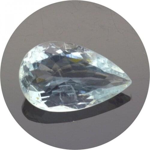 6,18ct. Aquamarine Pear Cut