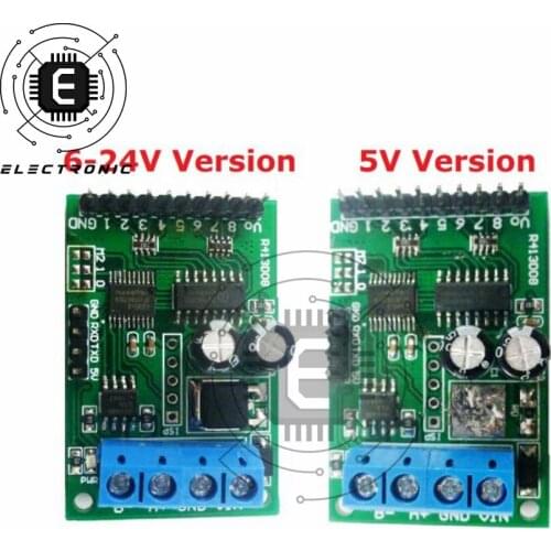 8-channel RS485 Module Modbus Rtu Protocol AT Command Multi-function Relay PLC Control Board 5-24V Supports Up to 247 Devices