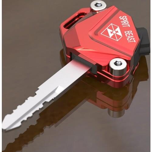 SPIRIT BEAST Motorcycle Key Cover Case Shell CNC Aluminum Accessories for Honda