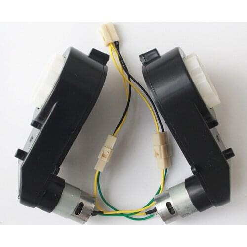 Childrens electric car 550 and 390 gearbox with DC motor,kids car gearbox with high and low speed devices For remote car