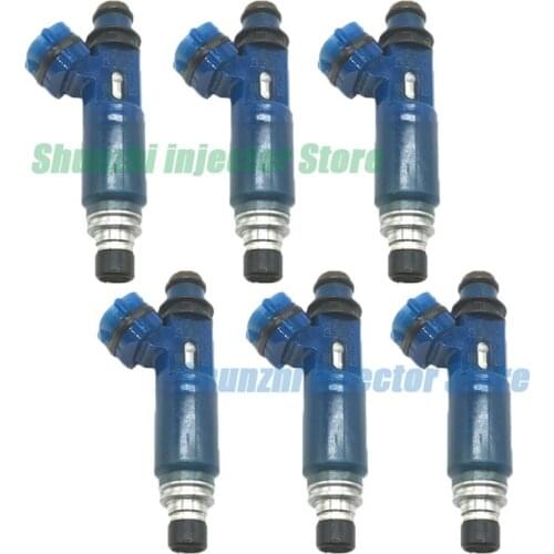 6pcs Fuel Injector Nozzle For Mazda MX-5 626 2.0L 323 1.6L Mercury Capri 1.6L 1955003030 195500-3030