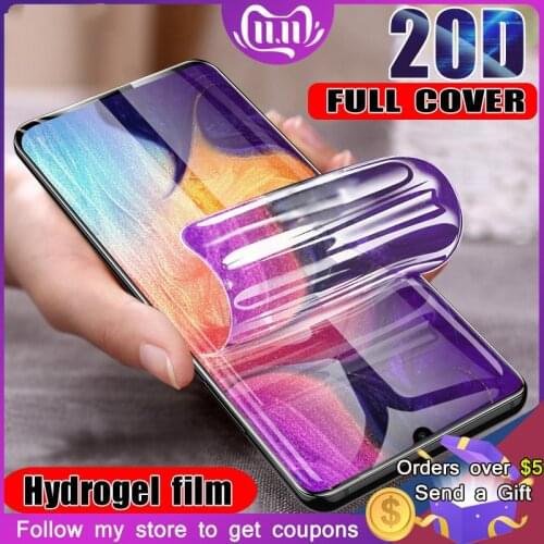 Dropshipping 20D Hydrogel Film For Samsung Galaxy A51Note 20 A50 A30 A20 A70 A80 A60 A40S A10S A10E A20E Soft Screen Protector