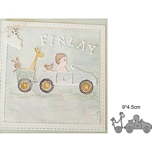 Craft dies metal cutting dies cut die baby supplies car rabbit Scrapbook dies craft paper knife mould blade punch stencils dies