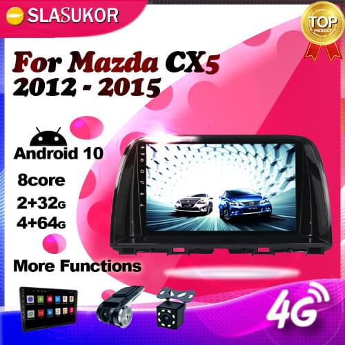 Android 10 Multimedia Car Video Player For Mazda CX5 CX-5 CX 5 2012 2013 2014 2015 Auto Radio GPS stereo DVD DSP No 2din 2din