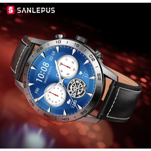 2021 NEW SANLEPUS Wireless Charging Smart Watch IP68 Waterproof Smartwatch Mens Watches Fitness Bracelet For Android Apple