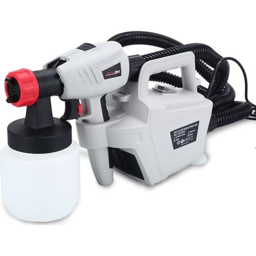 Removable High-Pressure Electric Spray Gun Adjustable Flow Control Latex Paint Spray Gun Blowing Wind Spray Paint Airbrush