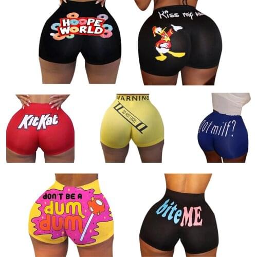 2020 Hot Sale Sexy Shorts for Women Running Sport Skinny Biker Shorts