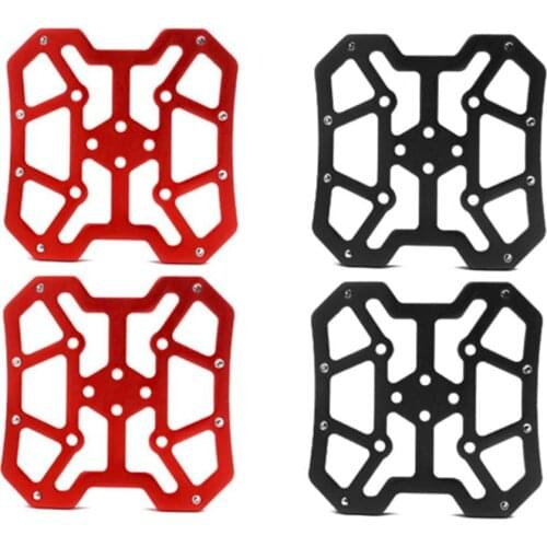 2Pcs Universal Corrosion Resistant Aluminum Alloy Lock Pedal to Flat Pedal Platform Adapters Bicycle MTB Bike Accessories