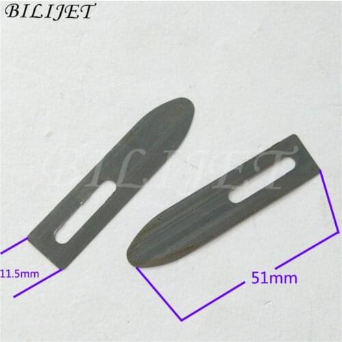 Printing Machinery Spare Parts For Ryobi 920 leaf blade Roybi Paper Divider Media Clamp Clip Panel 41x10mm 51x115mm High quality