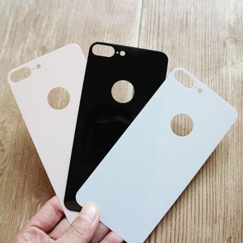 Back Screen Protector Tempered Glass For iPhone X 10 3D Curved Protective Film For iPhone 8 7 Plus Toughened Glass for iphone 7