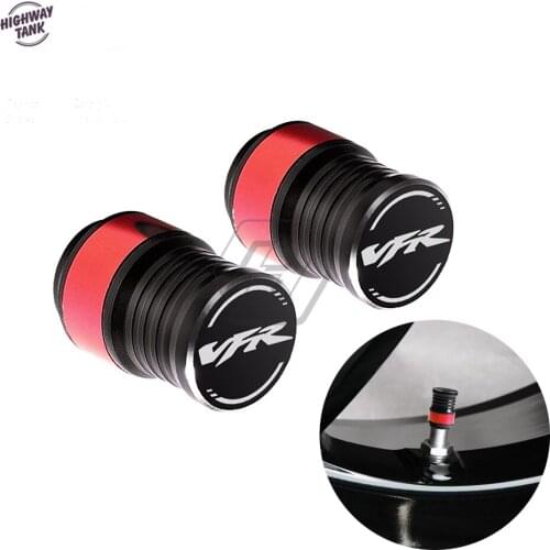 Motorcycle Accessories Wheel Valve Stem Cap Set Case for Honda VFR 400 800 1200 1200F Rim