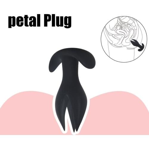 DINGYE Anal Sex Toy 100% Silicone Prostate Massager Butt Plug Sex Product for Women Adult Product for Man