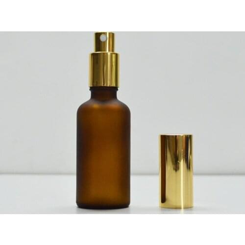 Free shipping 200pcs 50ml matte spray fine mist glass bottles wholesale 4 color premium perfume bottles glass jar