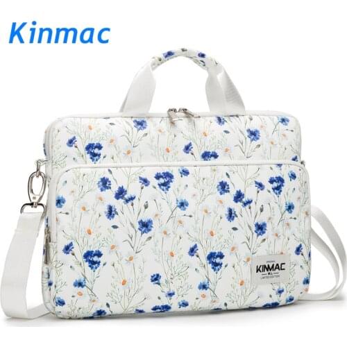 Brand Kinmac Waterproof Messenger Laptop Bag 13,13.3 inch, Flower Arrangemen Lady Man Case For MacBook Air Pro, Dropship F115