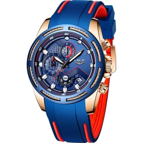 2020 Relogio Masculino LIGE New Mens Watches Top Luxury Brand Man Unique Sport Watch Men Quartz Date Clock Waterproof Wristwatch