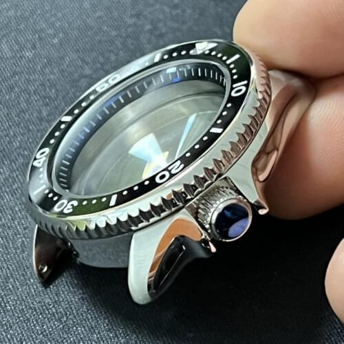 HEIMDALLR Watch Case Frog Modified SKX 6105 Abalone /SKX007/SBBN031/NH35A Movement Steel Hand Case Suit for 28.5mm Dial