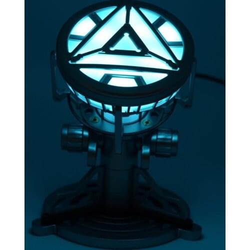 Marvel The Avengers Tony Stark Figure Iron Man Heart Reactor Model Toys