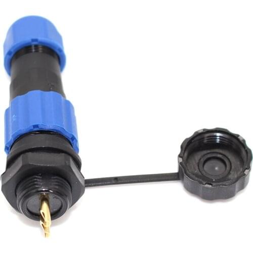 IP68 2 -7 pin connectors Waterproof Dustproof Aviation cable panel Connector ,Cable Connector+Rear mount,Plug and socket