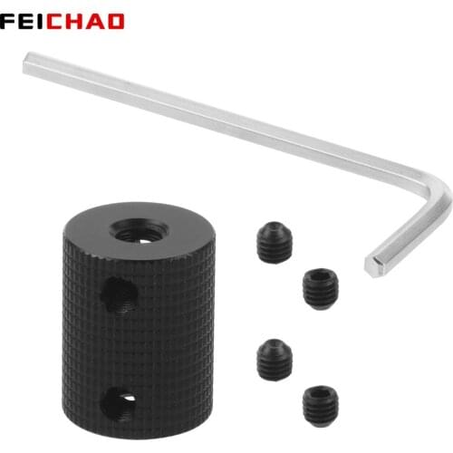 FEICHAO Aluminium 1/4" to 1/4" Female to Female Thread Screw Mount Adapter Magic Arm Extend Screw for SLR Camera Accessories