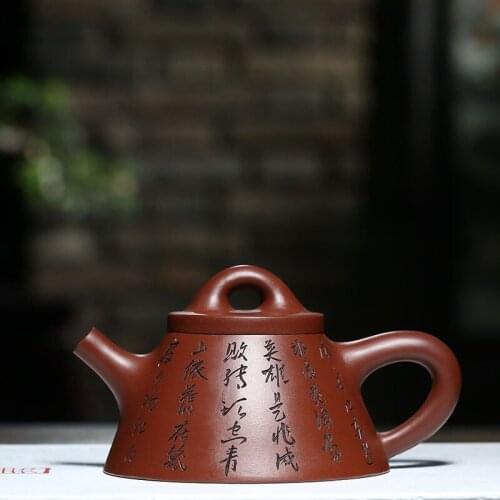 Quality goods all hand lettering undressed ore purple mud ba wang shi gourd ladle pot of kung fu tea tea set