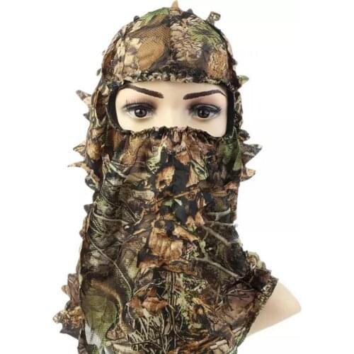 Camouflage Headgear Camo Breathable Polyester Inner Unisex Outdoor Hunting Supply Disguising Hunting Cap