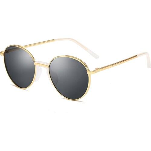 Round Metal Frame Outdoor Fashion for Both Men and Women Sunglasses Design Master Elaborate Restoring Ancient Ways Sun Glasses