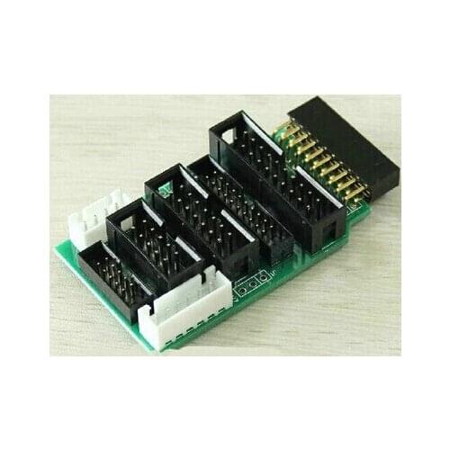 Multi-function adapter plate support jtag jlink v8 v9 ulink2 st - the link arm stm32
