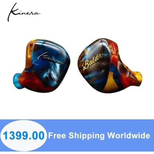 Kinera Baldr 4EST+1DD+2BA Hybrid Driver In Ear Earphones Earbud HIFI DJ Monitor Earphone with 2Pin 0.78mm Kinera YH623